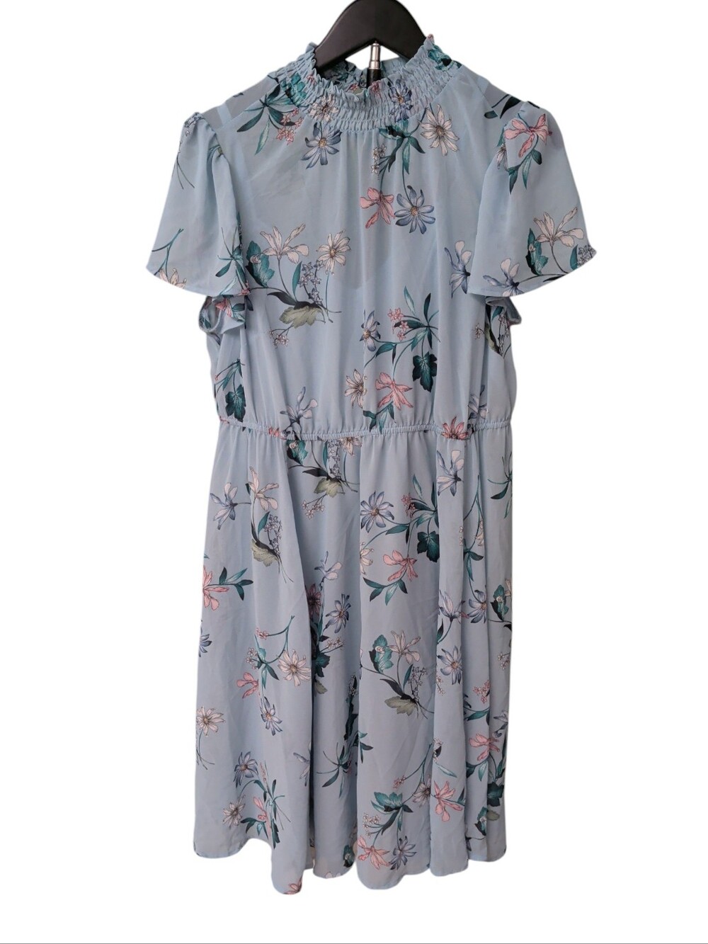 Retail $76 TORRID Blue floral Dress